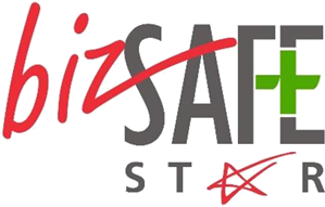 bizSAFE Star certification badge from the WSH Council