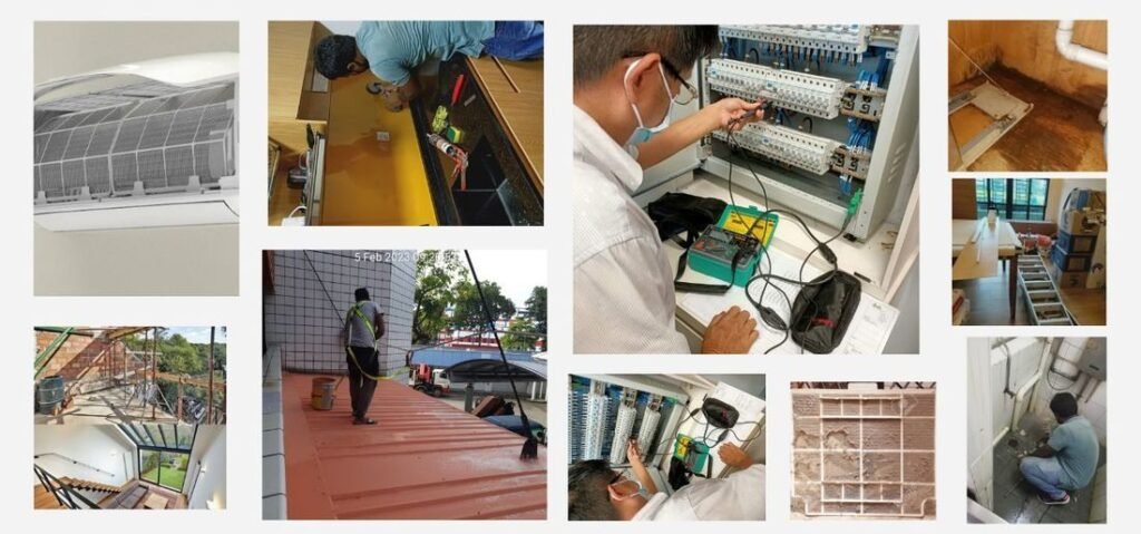 Electrical and security system installation work carried out by LM Infinite